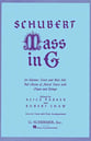 Mass in G SATB Choral Score cover